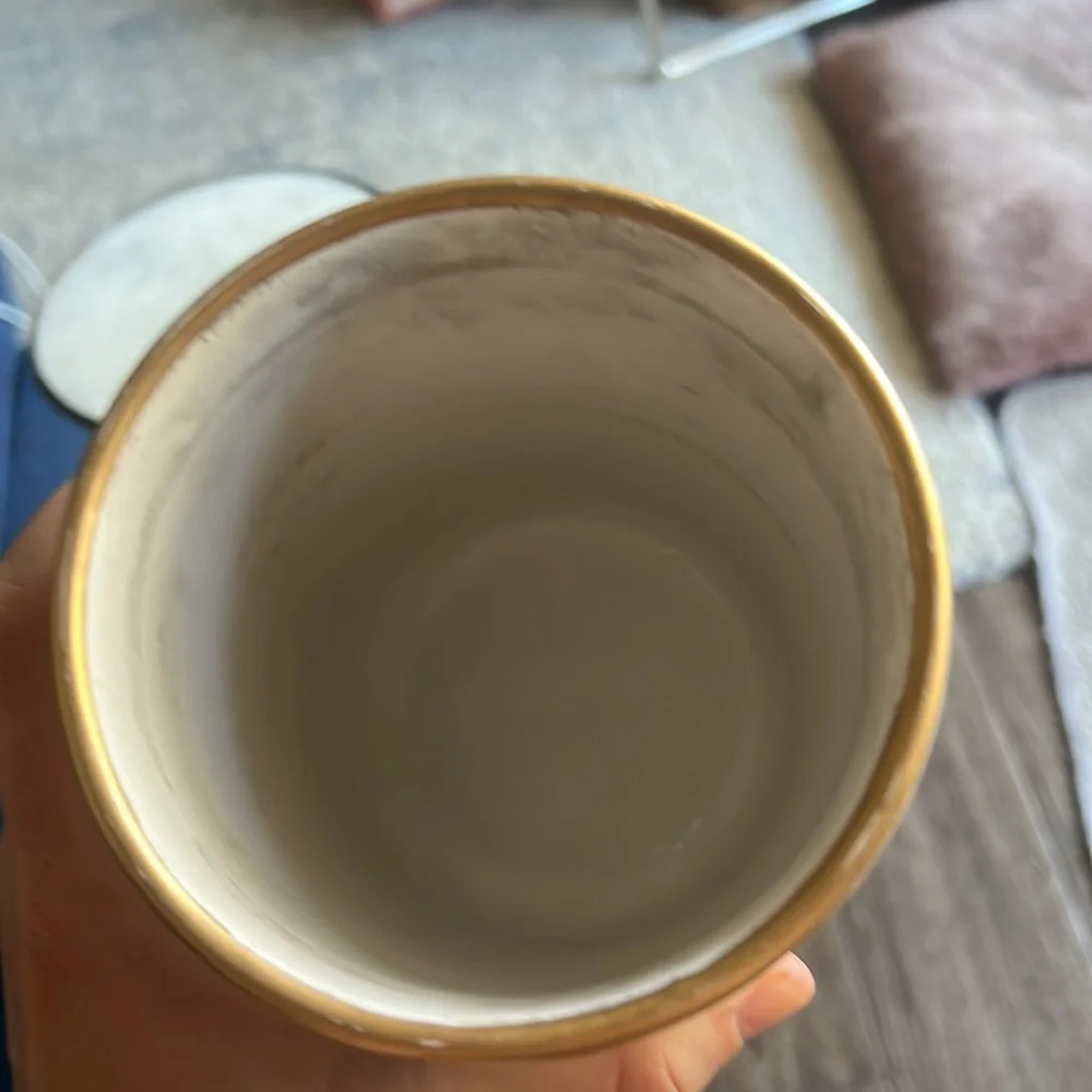 Empty West Elm Candle